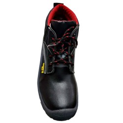 Bota Seguridad Romano Work Negro Dielectrica  Con Puntera y RH